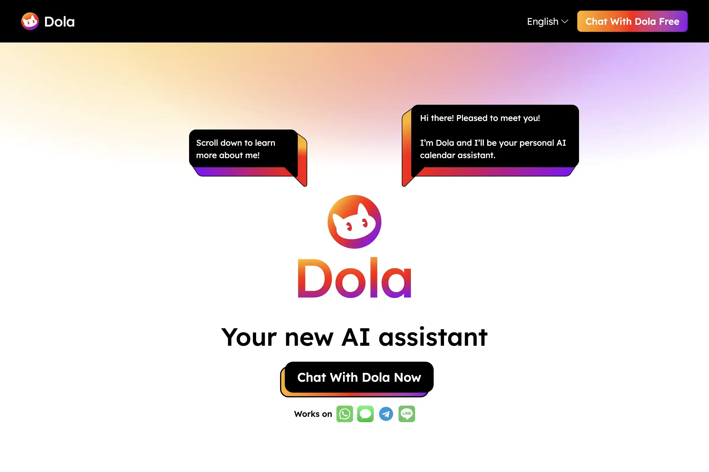 Dola - KI-Kalenderassistent